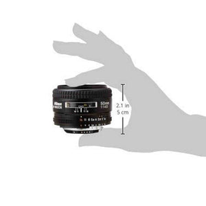 Nikon AF FX NIKKOR 50mm F/1.4D DSLR Lens with Auto Focus for Nikon DSLR Cameras - Used Nikon