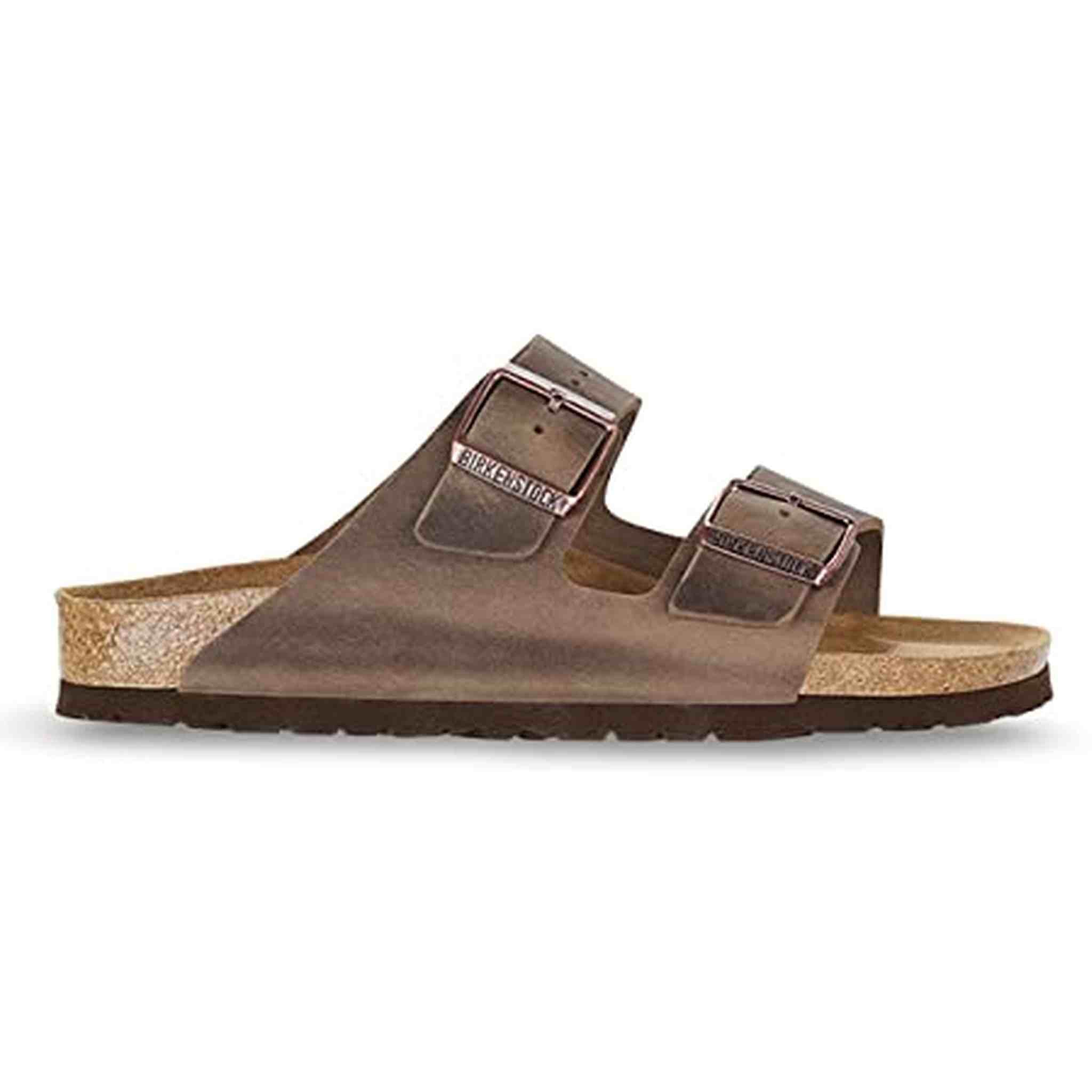 Birkenstock Unisex Arizona BS Soft Footbed Oiled Leather Faded Khaki Sandals 7 W / 5 M US Birkenstock