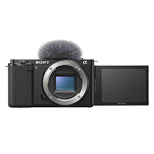 Sony Alpha ZV-E10 - APS-C Interchangeable Lens Mirrorless Vlog Camera - Black - Reconditioned Sony
