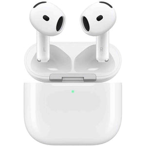 Apple AirPods 4 Wireless Earbuds, Bluetooth Headphones, with Active Noise Cancellation, Adaptive Audio, Transparency Mode, Personalized Spatial Audio, USB-C Charging Case, Wireless Charging, H2 Chip - Reconditioned Apple