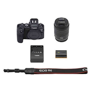 Canon EOS R6 Full-Frame Mirrorless Camera + RF24-105mm F4-7.1 is STM Lens Kit - Used Canon