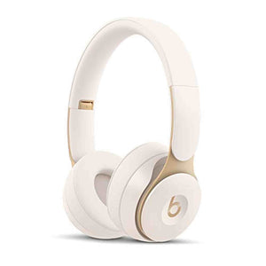 Beats Solo Pro Wireless Noise Cancelling Bluetooth On-Ear Headphones -Ivory Beats