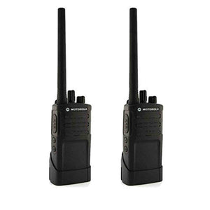Motorola RMV2080 On-Site 8 Channel VHF Rugged Two-Way Business Radio with NOAA Black Two Count Motorola