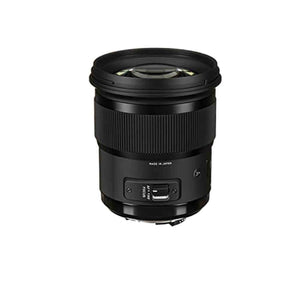 Sigma 50mm f/1.4 DG HSM Art Lens for Nikon F with 64GB Memory Card and UV Filter International Model SIGMA