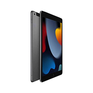 Apple 10.2-inch iPad Wi-Fi + Cellular 64GB/256GB 2021 -, Space Gray / 64GB Bundle - Reconditioned Apple