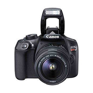 Canon EOS Rebel T6 Digital SLR Camera Kit with EF-S 18-55mm f/3.5-5.6 DC III Lens Black - Used Canon