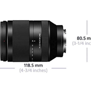 Sony SEL24240 FE 24-240mm f/3.5-6.3 OSS Zoom Lens for Mirrorless Cameras SONY