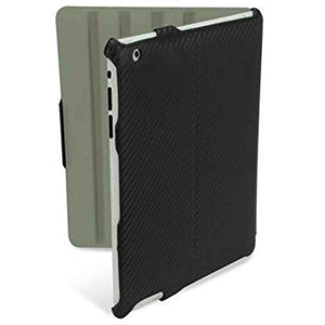 Scosche foldIO P2 Black Carbon Fiber Texture Folio Case for iPad 2 IPD2CFBK - Used Scosche