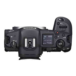 Canon EOS R5 Full-Frame Mirrorless Camera with 8K Video, 45 Megapixel Full-Frame CMOS Sensor, DIGIC X Image Processor, Dual Memory Card Slots, and Up to 12 fps Mechnical Shutter, Body Only Canon