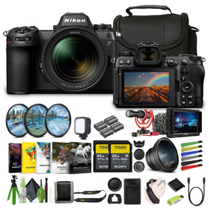 Nikon Z6III FX-format Mirrorless Camera With NIKKOR Z 24-70mm f/4 S Zoom Lens 1892 Bundle