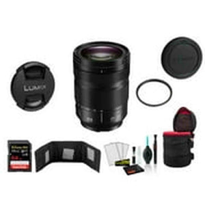 Panasonic Lumix S 24-105mm f/4 Macro O.I.S. Lens with Memory Card International Model Panasonic