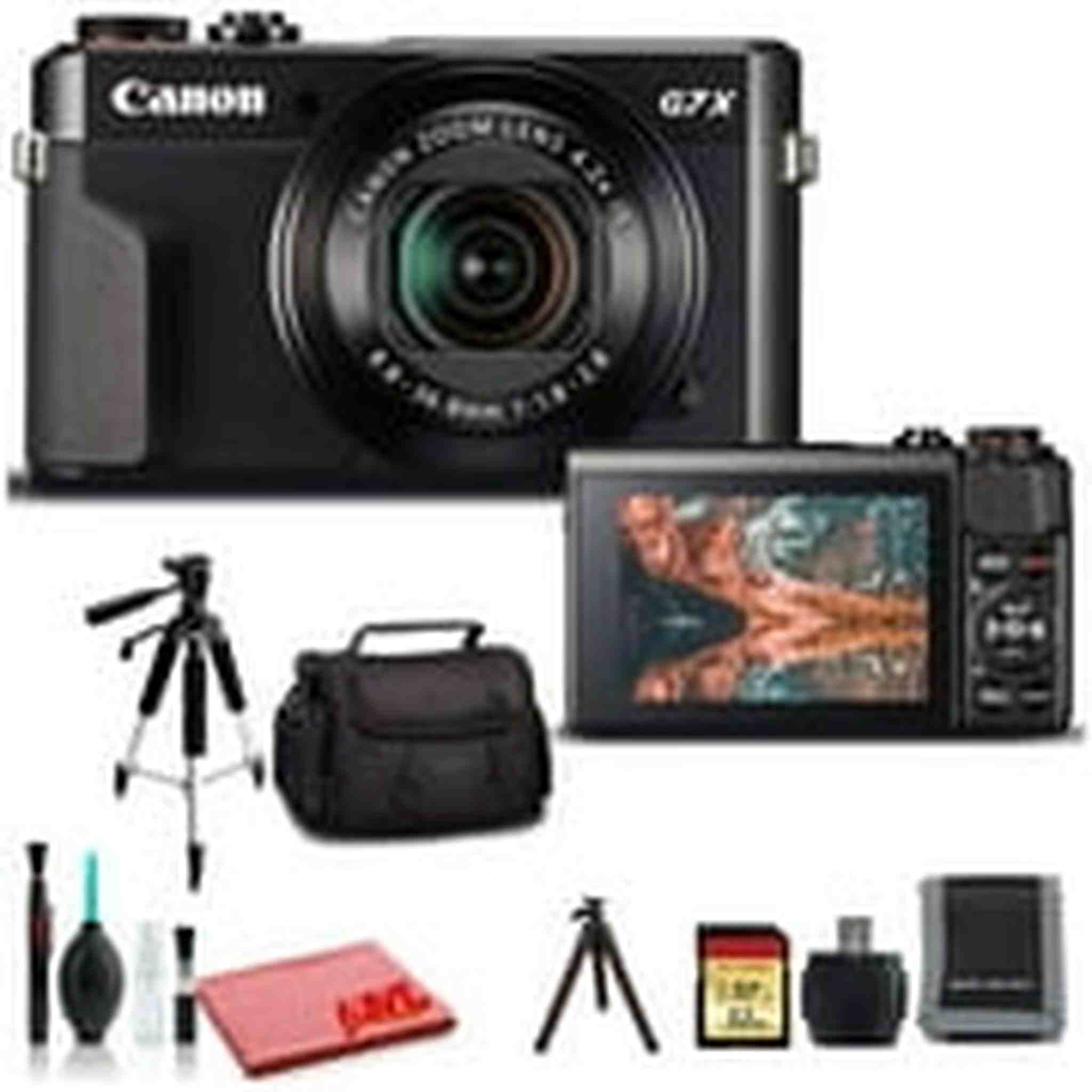 Canon PowerShot G7 X Mark II Digital Camera International Model - Premium Kit