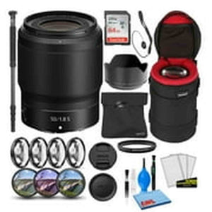 Nikon NIKKOR Z 50mm f/1.8 S Prime Lens 20083 Intl Model Bundle + 64GB SD Card