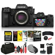 Fujifilm - X-H2S Mirrorless Camera 16756924 + 64GB Memory Card + Bag + More