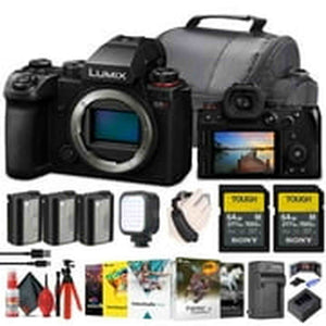 Panasonic Lumix S5 II Mirrorless Camera + 2 x 64GB Memory Card + Corel Photo Software + More Panasonic