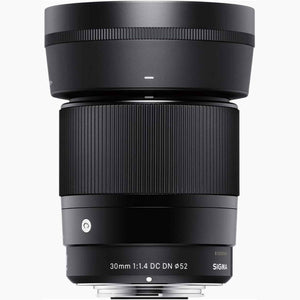 Sigma 30mm f/1.4 DC DN Contemporary Lens Nikon Z + Cleaning Kit + More Sigma