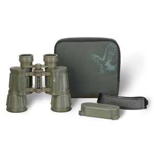 Swarovski Optik 7x42 Habicht GA Water Proof Porro Prism Binocular Green 54006 Bundle Swarovski