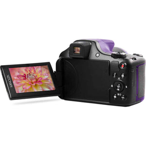 Minolta Pro Shot 20 MP HD Digital Camera with 67X Zoom, 1080P HD Video Bundle - Minolta