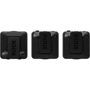 RODE Wireless PRO 2-Person Clip-On Microphone Recorder with Lavaliers 2.4 GHz - Bundle Rode