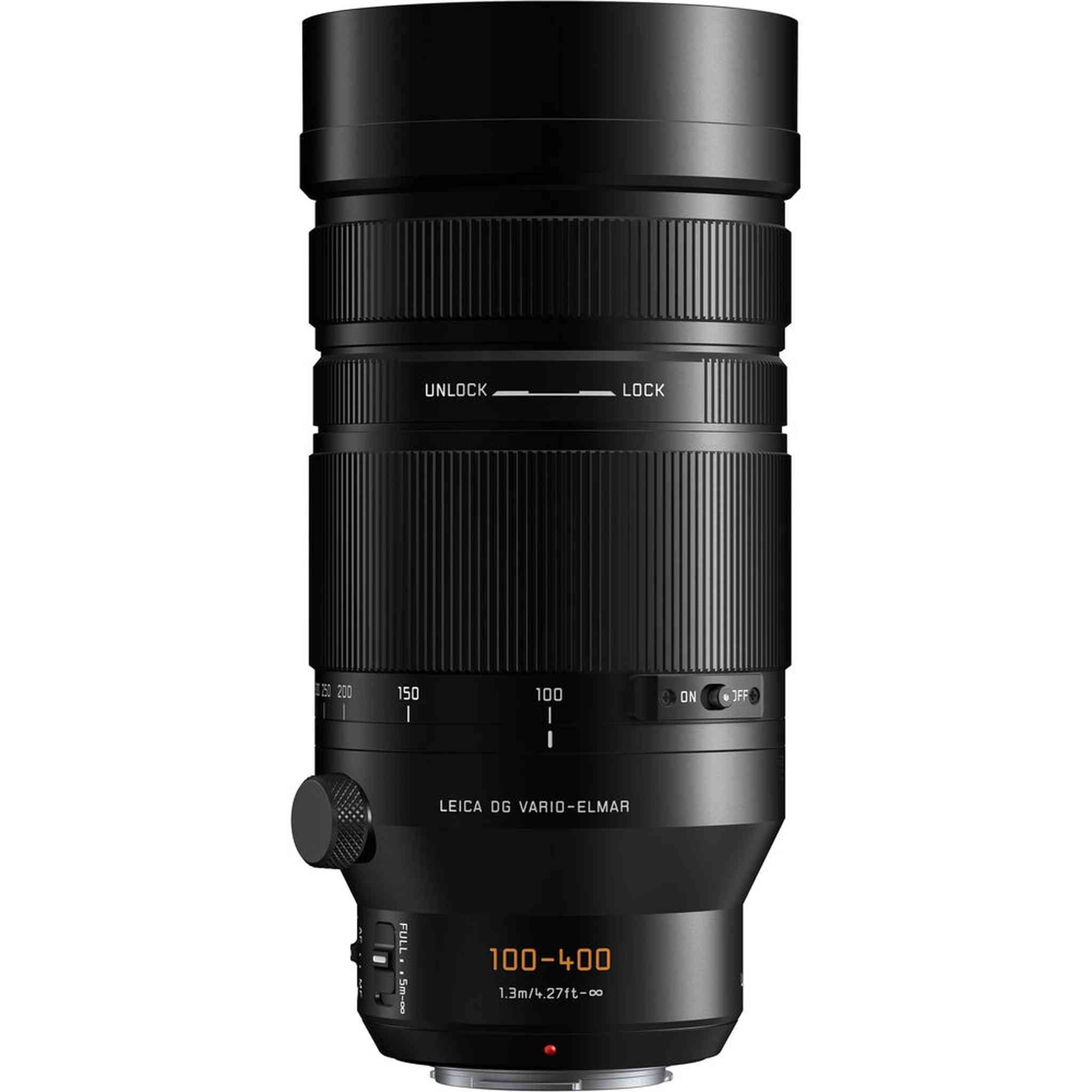 Panasonic LUMIX H-RSA100400 100-400mm, F4.0-6.3 II ASPH, Micro Four Thirds Camera Lens Panasonic