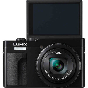 Panasonic ZS99 Point and Shoot Compact Travel Digital Camera Black - Bundle Panasonic