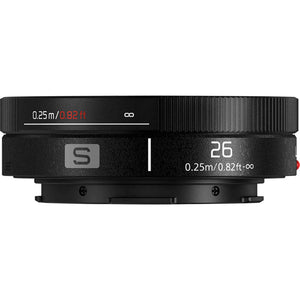 Panasonic Lumix S 26mm f/8 Full Frame Lens L-Mount + Cleaning Kit + Cap Keeper Panasonic