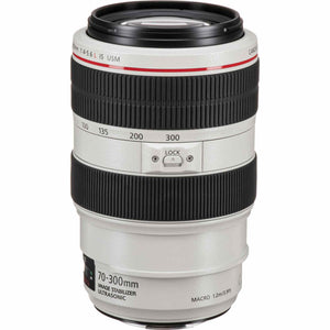 Canon EF 70-300mm f/4-5.6L IS USM Telephoto Zoom Lens + 64GB Memory Card + More Canon
