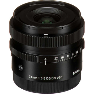 Sigma 24mm f/3.5 DG DN Contemporary Lens for Sony E Bundle Sigma