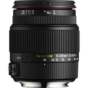 Sigma 18-200mm F3.5-6.3 II DC OS HSM Lens for Sony SLR Camera + Bundle