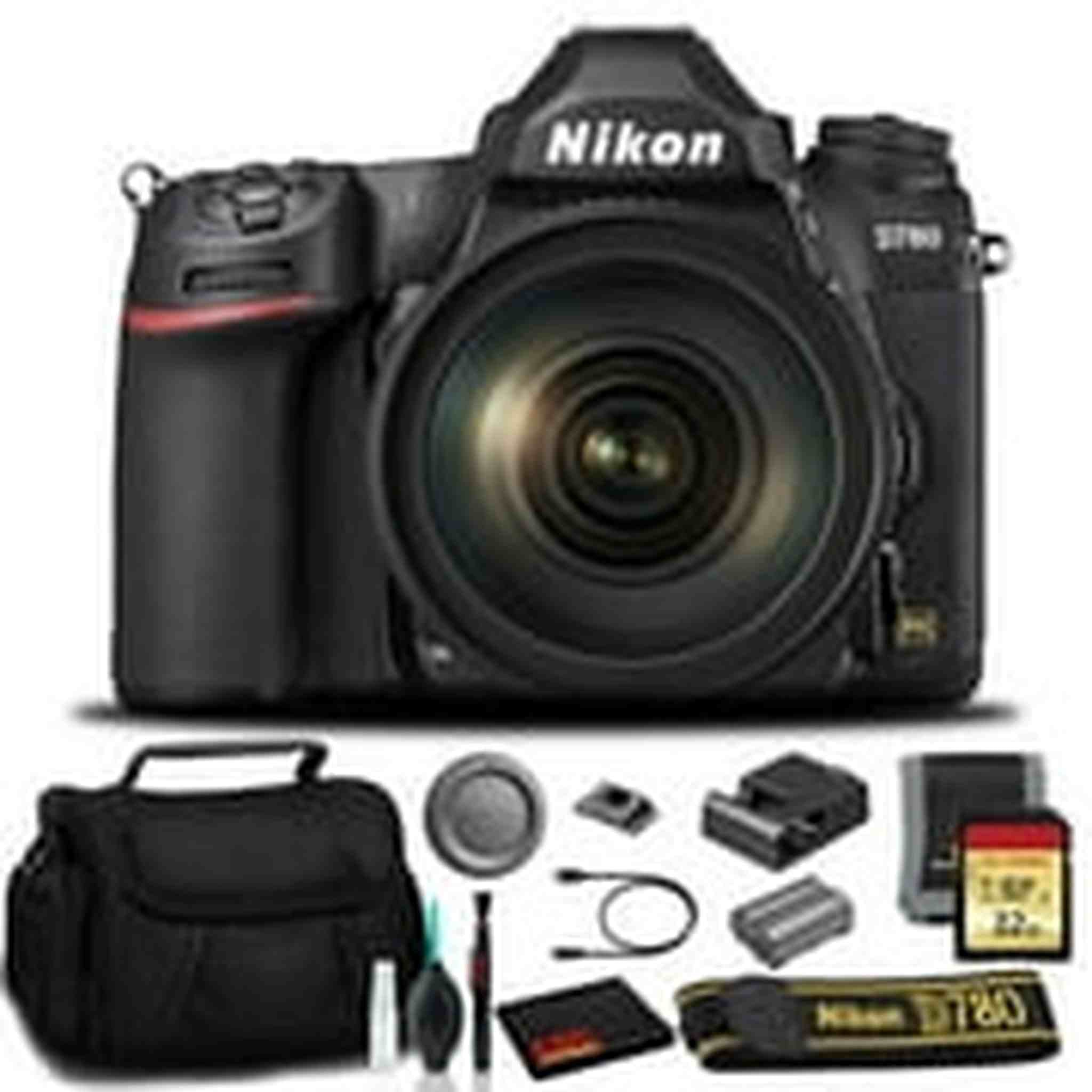 Nikon D780 DSLR Camera with 24-120mm Lens International Model with Memory Kit Bundle Nikon