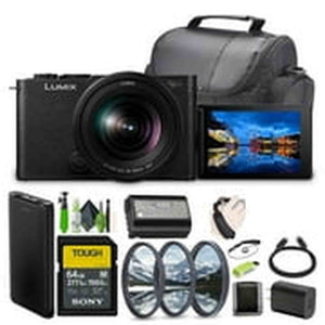 Panasonic LUMIX S9 Mirrorless Full Frame Camera with 20-60mm L Mount Lens Black Panasonic