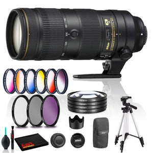 Nikon AF-S NIKKOR 70-200mm f/2.8E FL ED VR Lens with Filters Intl Model Nikon