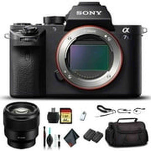 Sony Alpha a7S II Mirrorless Camera ILCE7SM2/B With Sony FE 24-70mm Lens, Soft Bag, Additional Battery, 64GB Memory Card, Card Reader , Plus Essential Accessories Sony