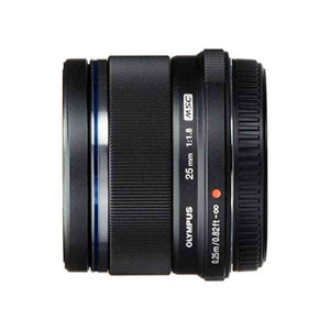 Olympus M.Zuiko Digital 25mm F1.8 Lens, for Micro Four Thirds Cameras Black Olympus
