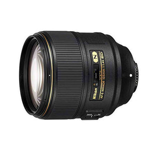 Nikon AF-S FX NIKKOR 105mm f/1.4E ED Lens with Auto Focus for Nikon DSLR Cameras Renewed - Reconditioned Nikon