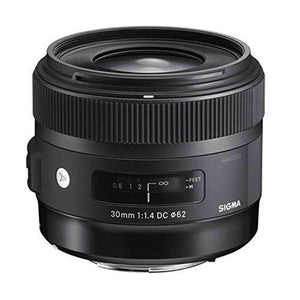 Sigma 30mm f/1.4 DC HSM Lens for Canon Digital SLR Cameras Black - International Version Sigma