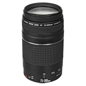 Canon EF 75-300mm f/4-5.6 III Telephoto Zoom Lens for Canon SLR Cameras, 6473A003 Renewed - Reconditioned Canon