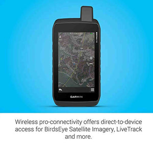 Garmin Montana 750i, Rugged GPS Handheld with Built-in inReach Satellite Technology and 8-megapixel Camera, Glove-Friendly 5" Color Touchsreen Garmin