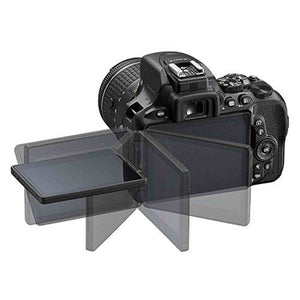 Nikon D5600 DX-format Digital SLR w/ AF-P DX NIKKOR 18-55mm f/3.5-5.6G VR, Touchscreen, Wi-Fi, Bluetooth Renewed - Reconditioned Nikon