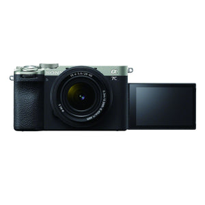 Sony Alpha 7C II Full-Frame Interchangeable Lens Camera Lens Kit - Silver - Reconditioned Sony
