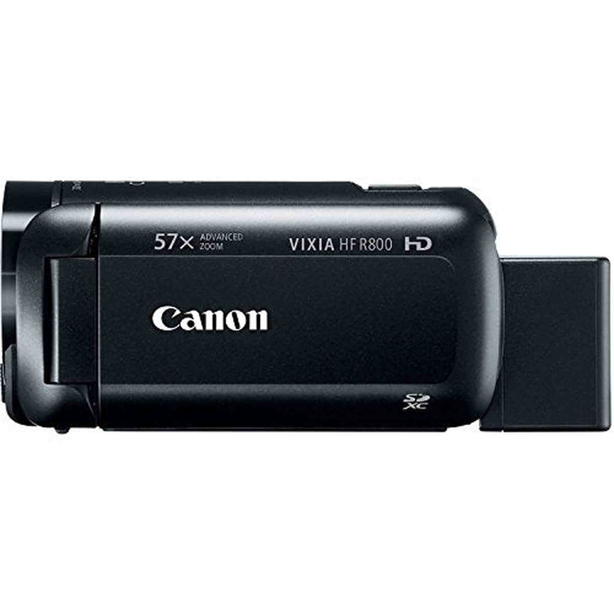 Canon VIXIA HF R800 Black Complete Vlogging Equipment Kit