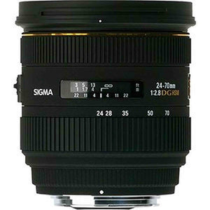 Sigma 24-70mm f/2.8 IF EX DG HSM AF Standard Zoom Lens for Sony Digital SLR Cameras - Used SIGMA