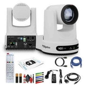 PTZOptics Move 4K PTZ Camera with 20x Zoom White PT20X-4K-WH-G3 PTZOptics