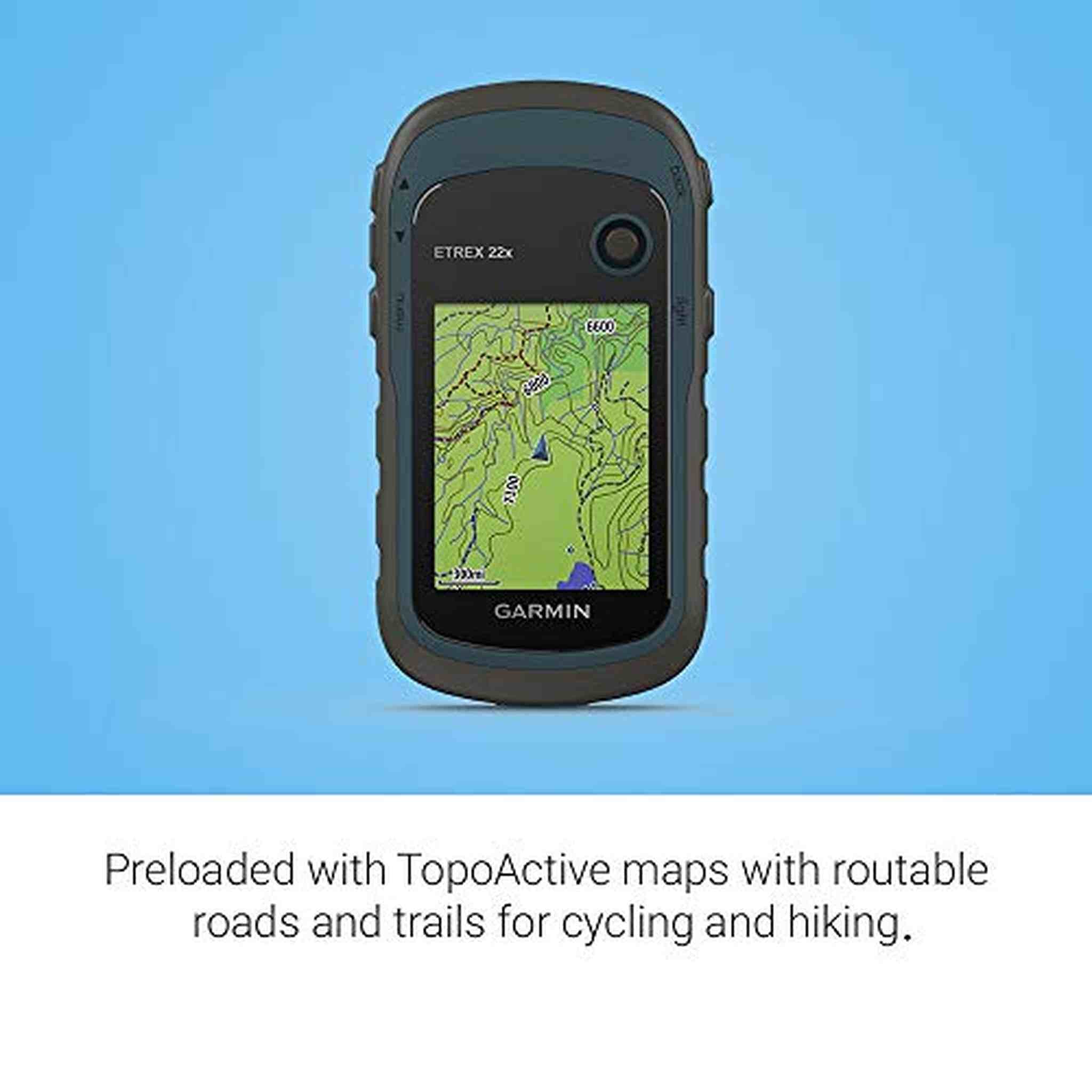 Garmin eTrex 22x, Rugged Handheld GPS Navigator