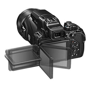 Nikon COOLPIX P1000 16.7 Digital Camera with 3.2" LCD, Black - Refurbished - Used Nikon