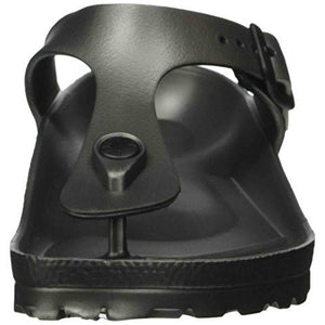 Birkenstock Unisex Gizeh Essentials EVA Sandals, Metallic Anthracite, 40 R EU