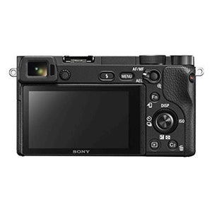 Sony Alpha a6300 Mirrorless Camera: Interchangeable Lens Digital Camera with APS-C, Auto Focus & 4K Video - ILCE 6300 Body with 3in LCD Screen Black Renewed - Reconditioned Sony