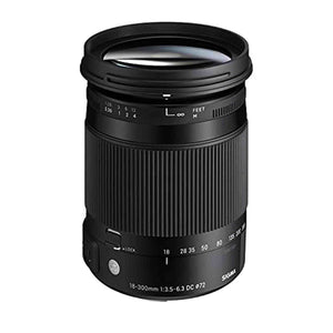 Sigma 18-300mm F3.5-6.3 Contemporary DC Macro OS HSM Lens for Nikon Sigma