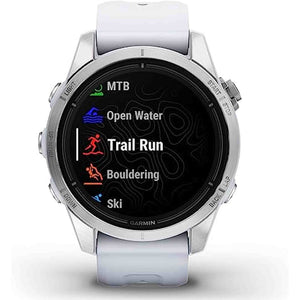 Garmin Epix Pro Gen 2 , 42mm Glass Stainless Steel Whitestone with Accessories Garmin