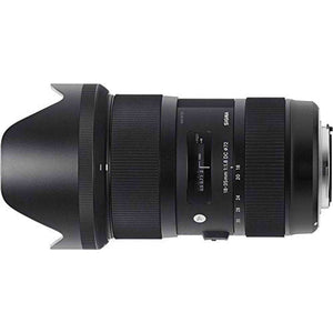 Sigma AF 18-35mm f/1.8 DC HSM Lens for Canon Includes Sandisk 64GB Extreme SD Memory UHS-I Card w/ 90/60MB/s Read/Write Bundle Sigma